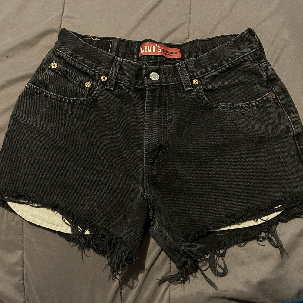 Levi’s Size 29 Black Relaxed Fit Short